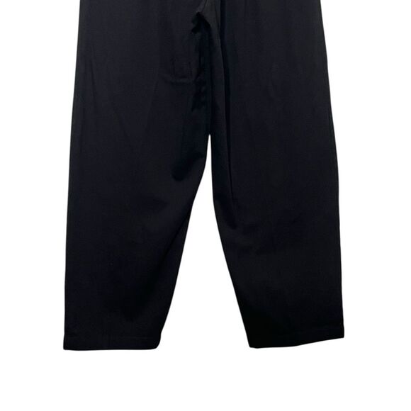 Big Bud Press Trousers Women’s XS Black High Rise Cotton Straight Leg Minimal - Picture 8 of 12